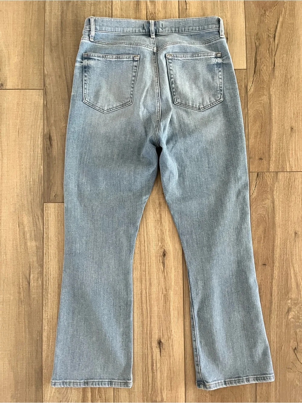 LOFT Bundle of 2 High Rise Kick Crop Denim Jeans Sz 28 - Picture 3 of 14